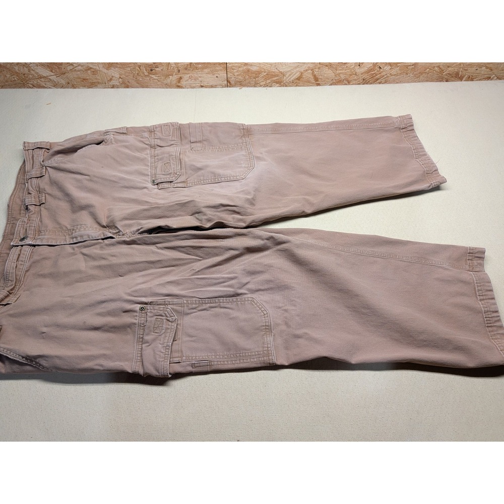 Duluth Trading Men's Pants Size 44X30 Firehouse Copper Color Some Flaws, See Pic